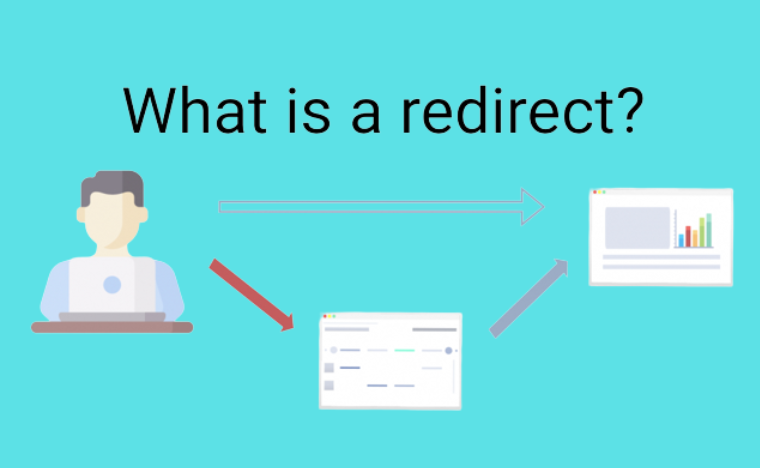 What is a redirect? Explain the difference between each redirect and SEO effect